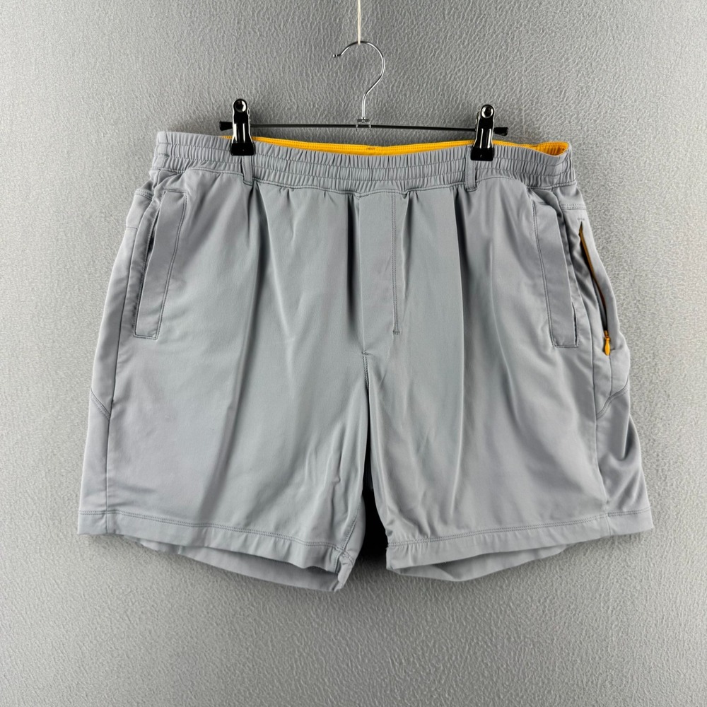 Bird Dogs BIRDDOGS Shorts Mens 2XL Lined Athletic Drawstring Gray